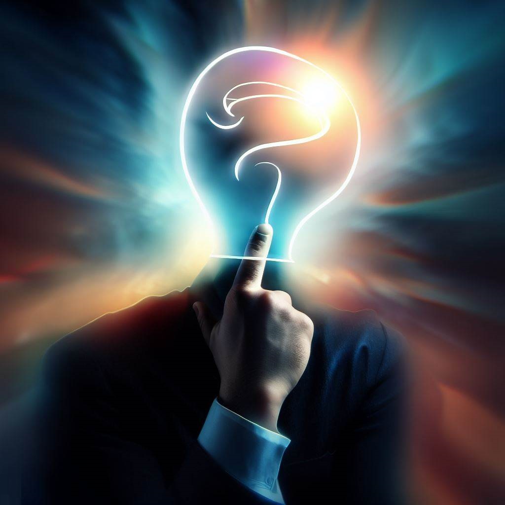 A man with a light bulb for a head reperesent Critical Thinking